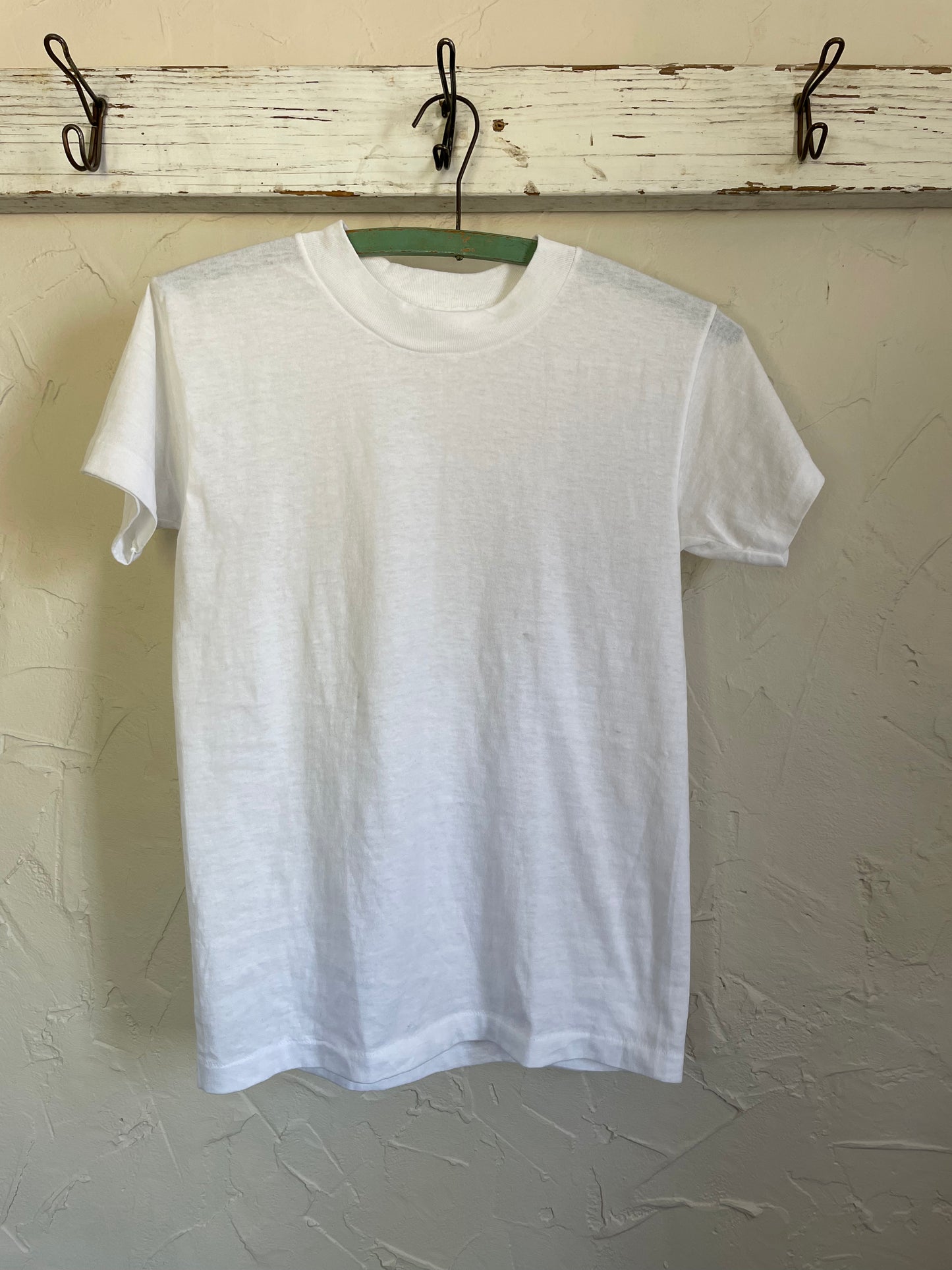 80s Blank White Tee