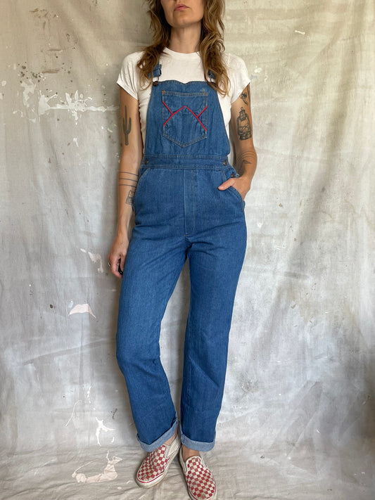 70s Denim Overalls