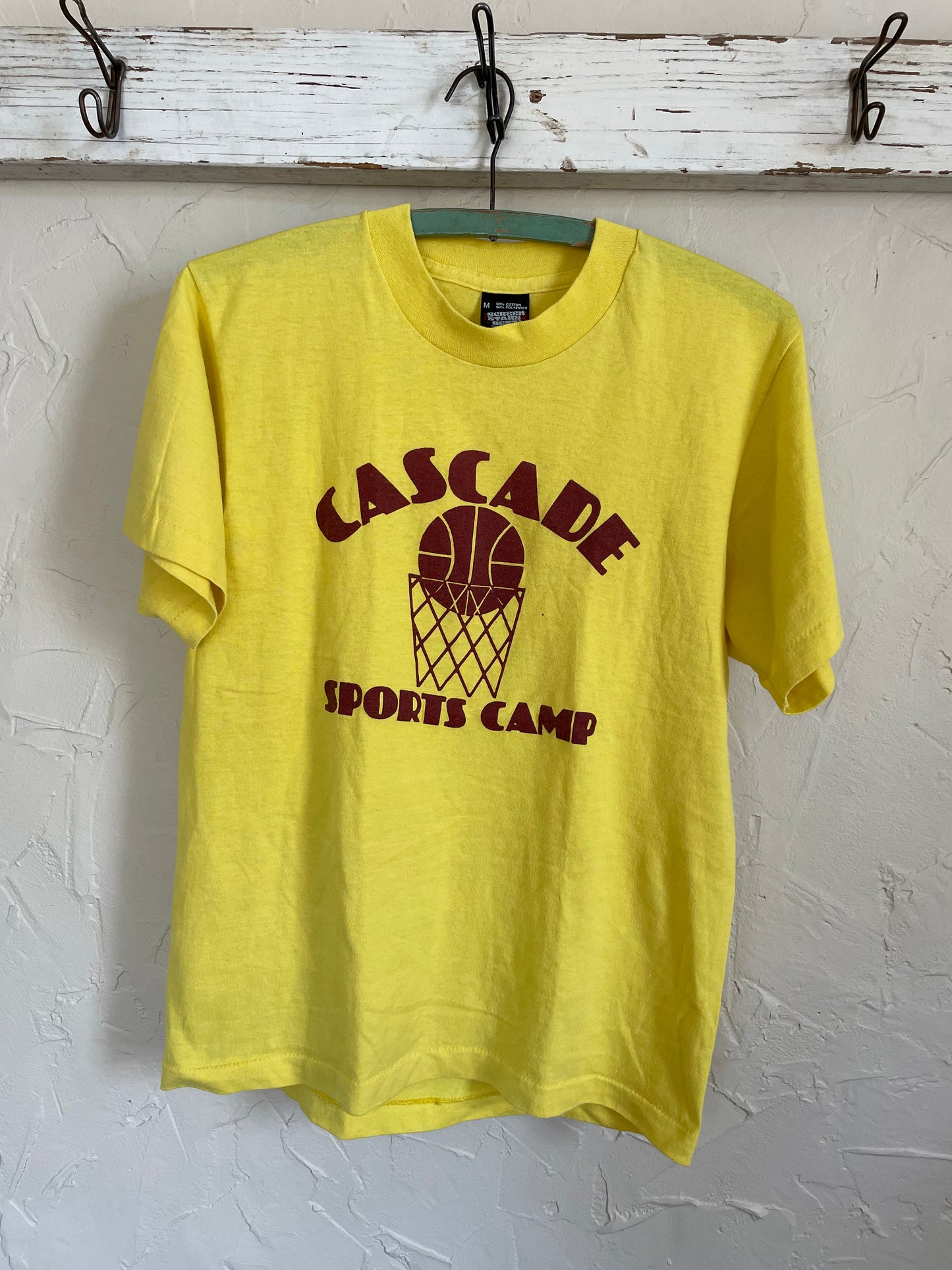 80s Cascade Basketball Sport Camp Tee