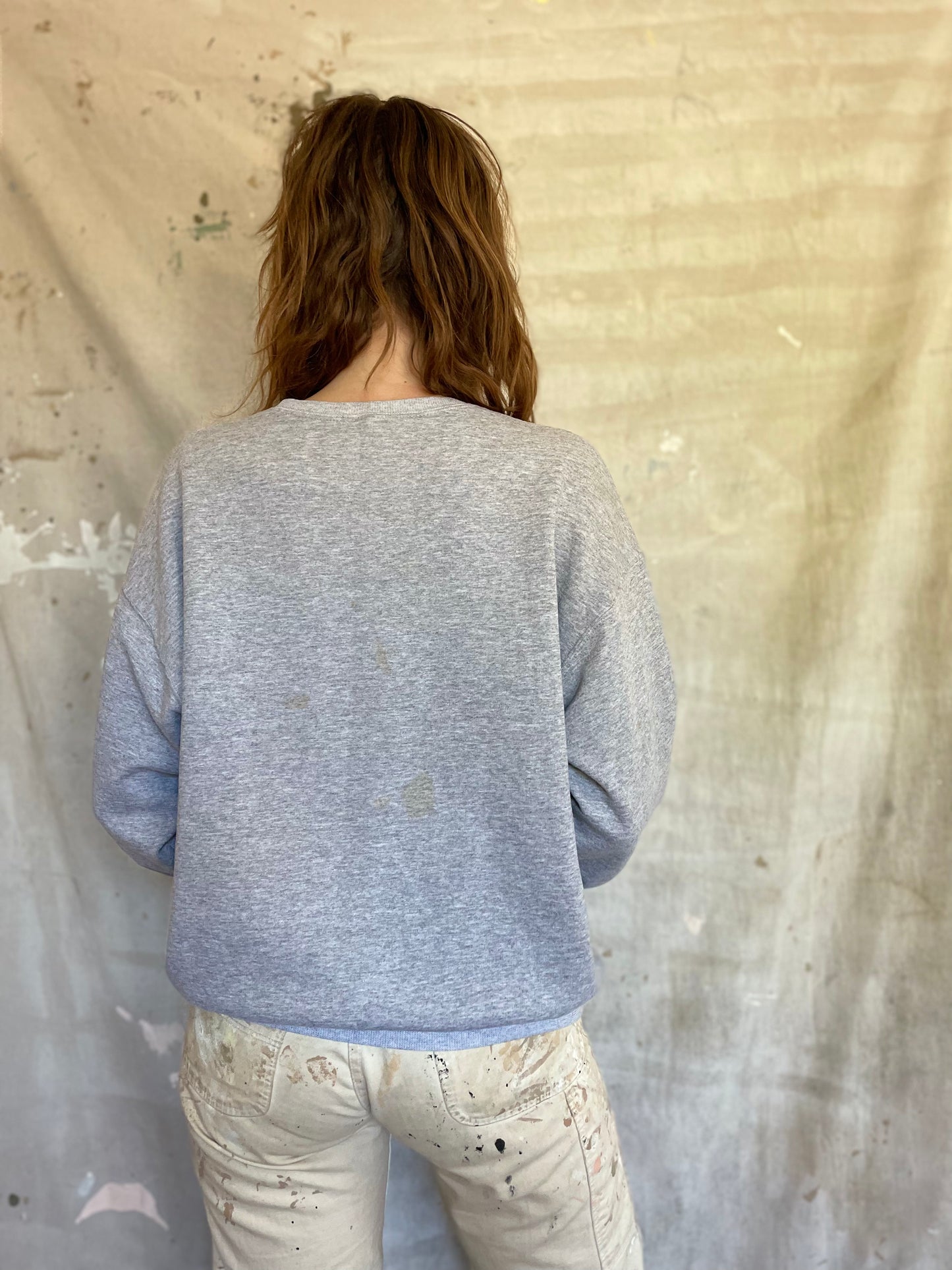 90s Blank Heather Gray Sweatshirt