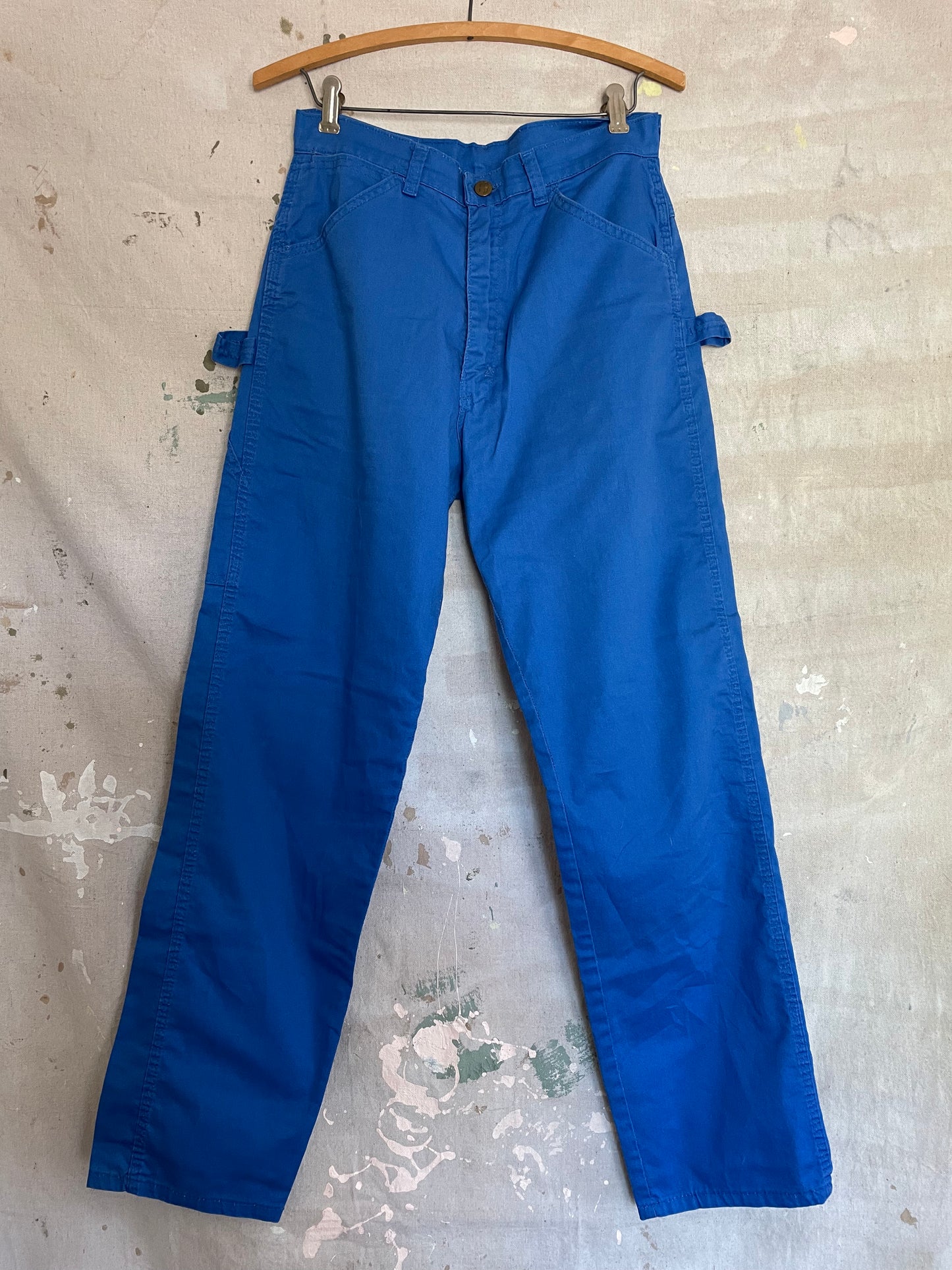70s Cerulean Blue DeeCee Carpenter Pants