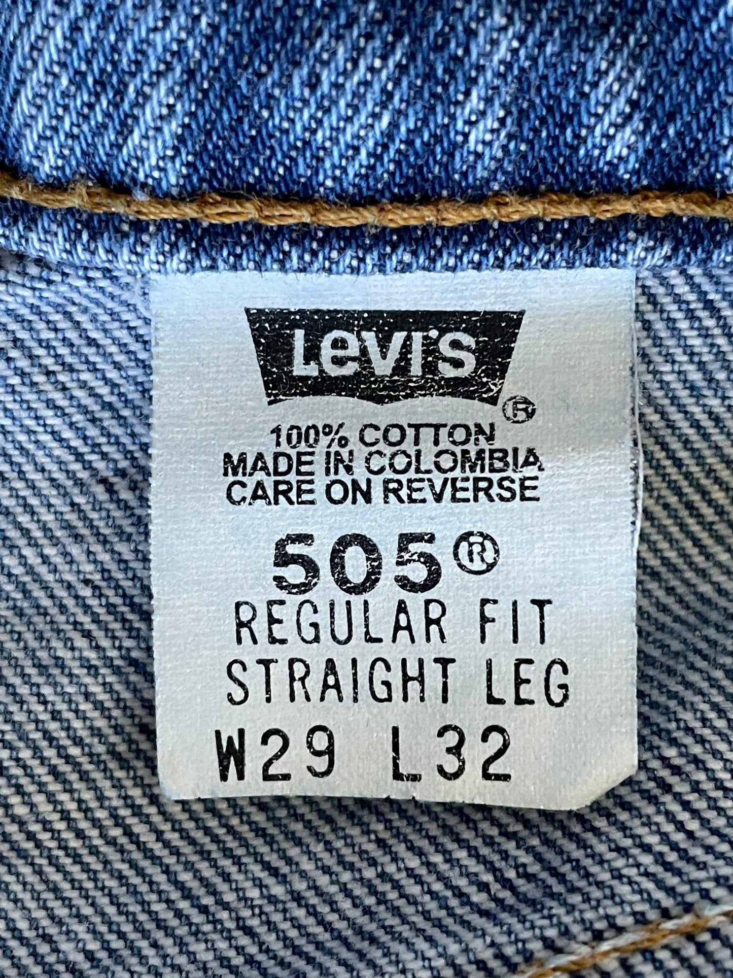 90s Levi’s 505s Straight Leg Jeans