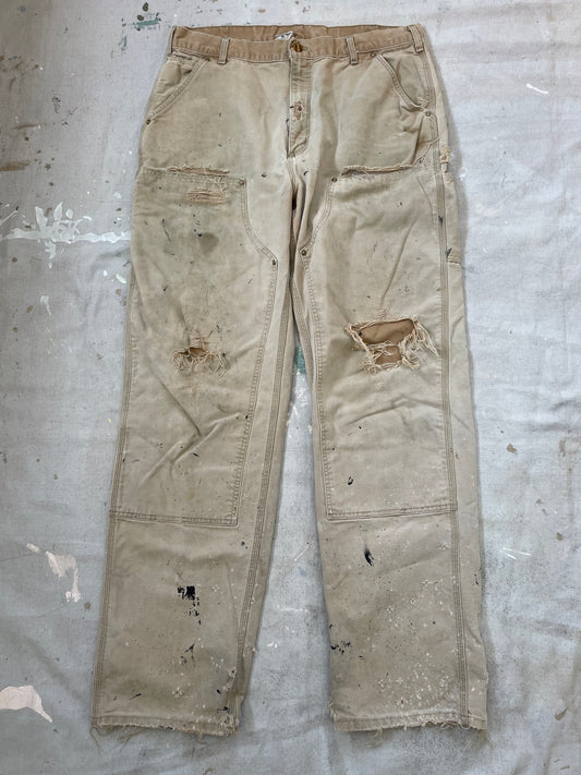 90s Thrashed Carhartt Double Knee Pants