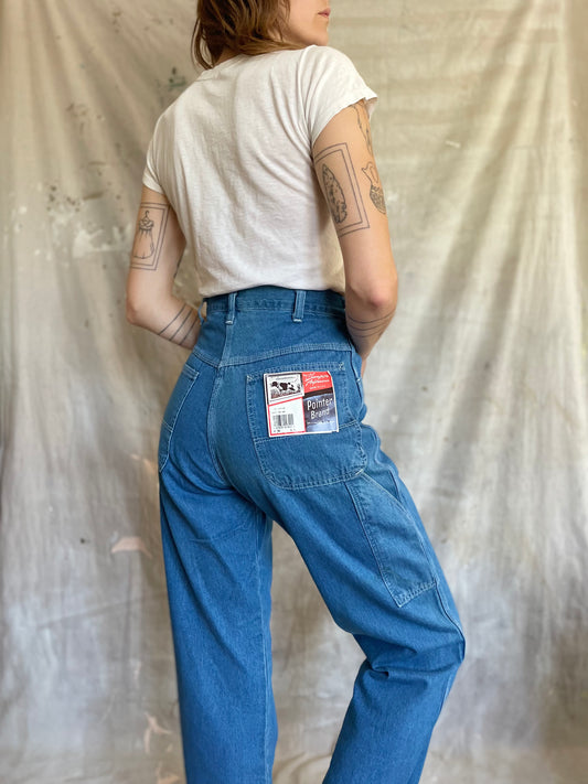 80s Deadstock Pointer Brand Carpenter Jeans