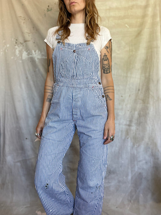 70s Big Mac Express Stripe Overalls