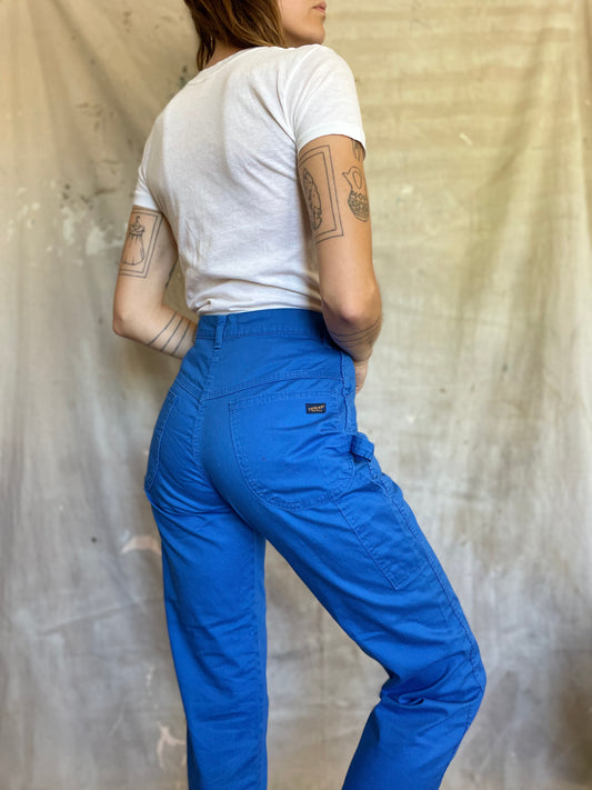 70s Cerulean Blue DeeCee Carpenter Pants