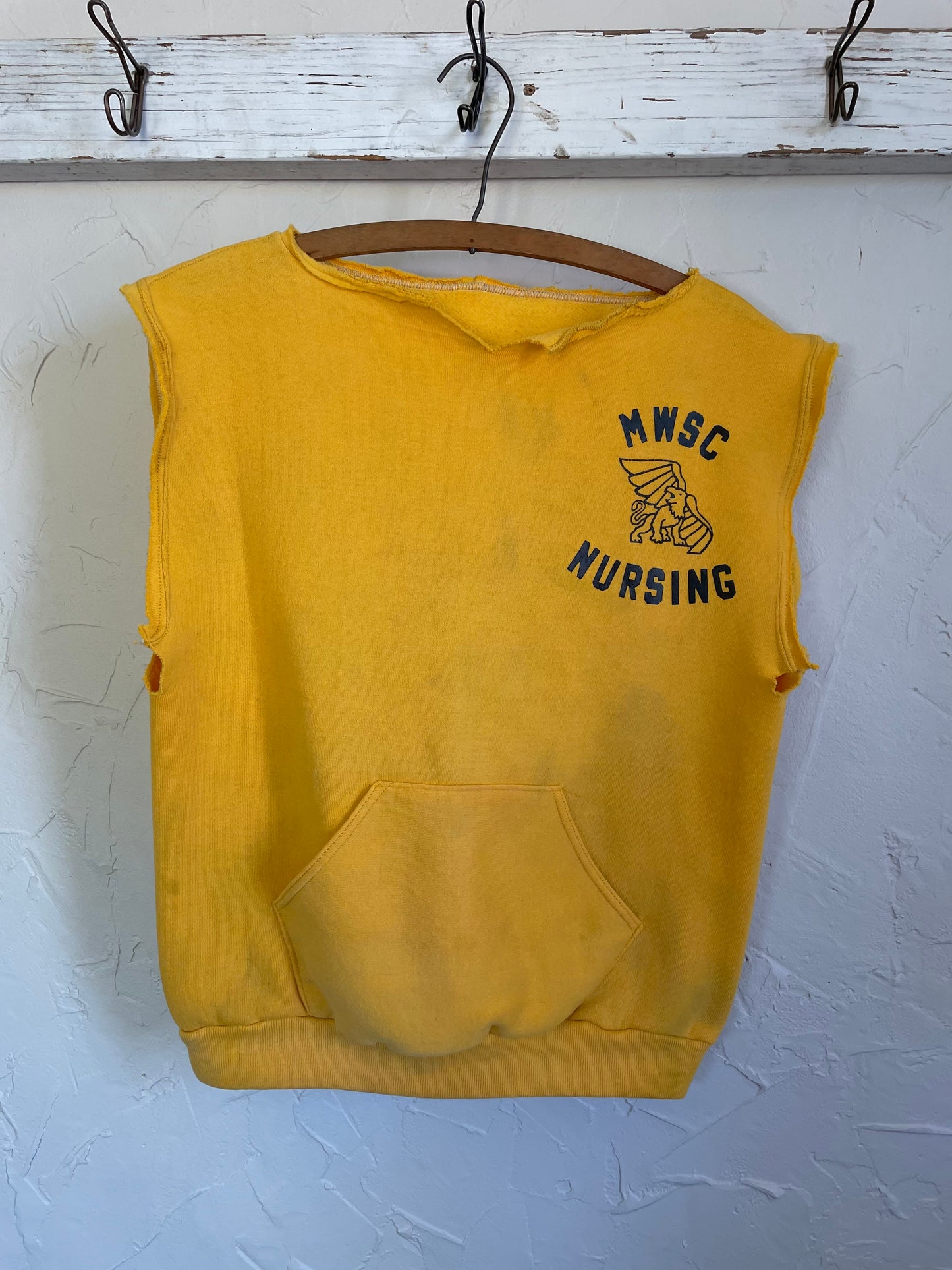 70s MWSC Nursing Cut Off Sweatshirt