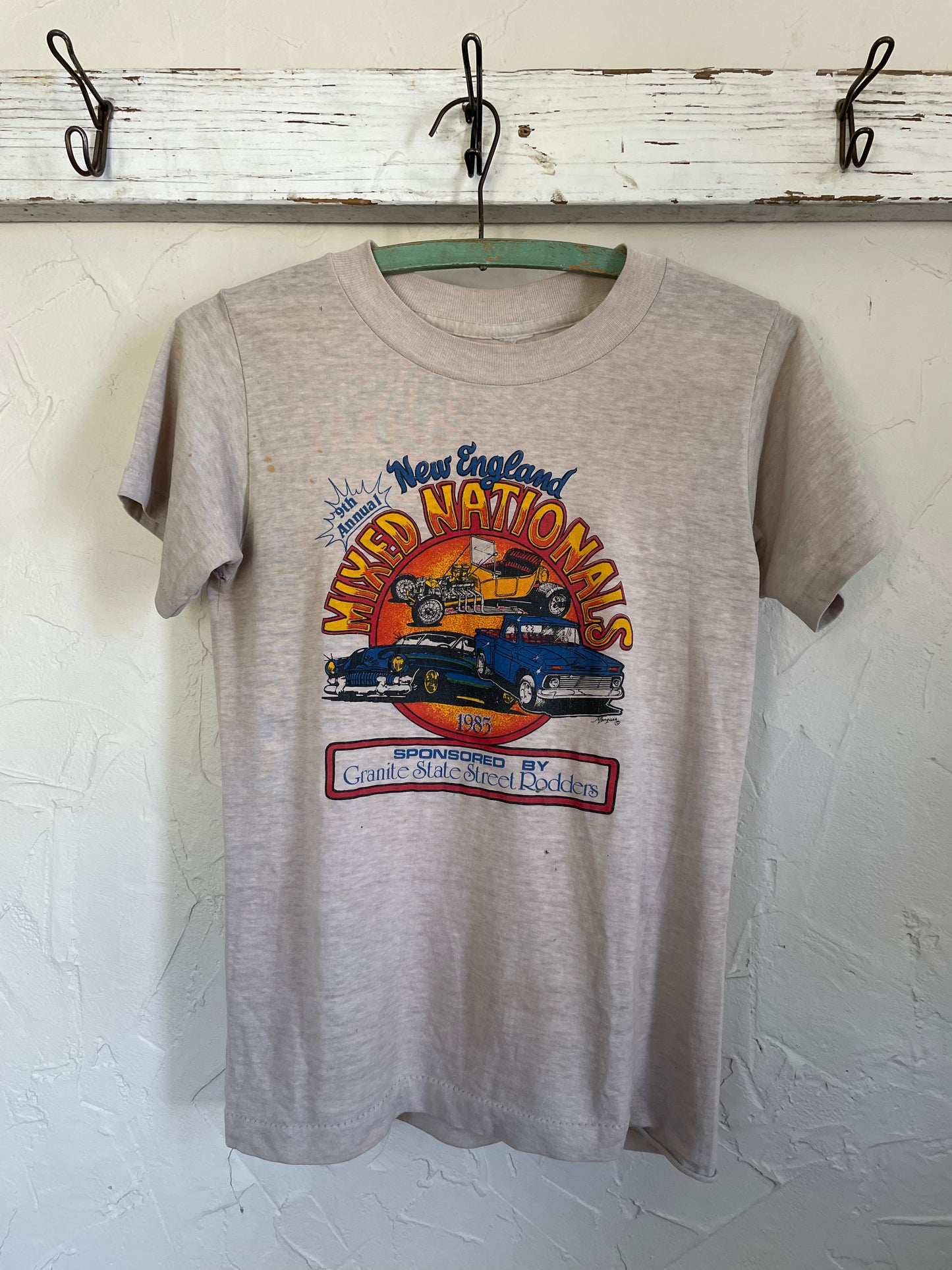 80s New England Mixed Nationals Car Show Tee