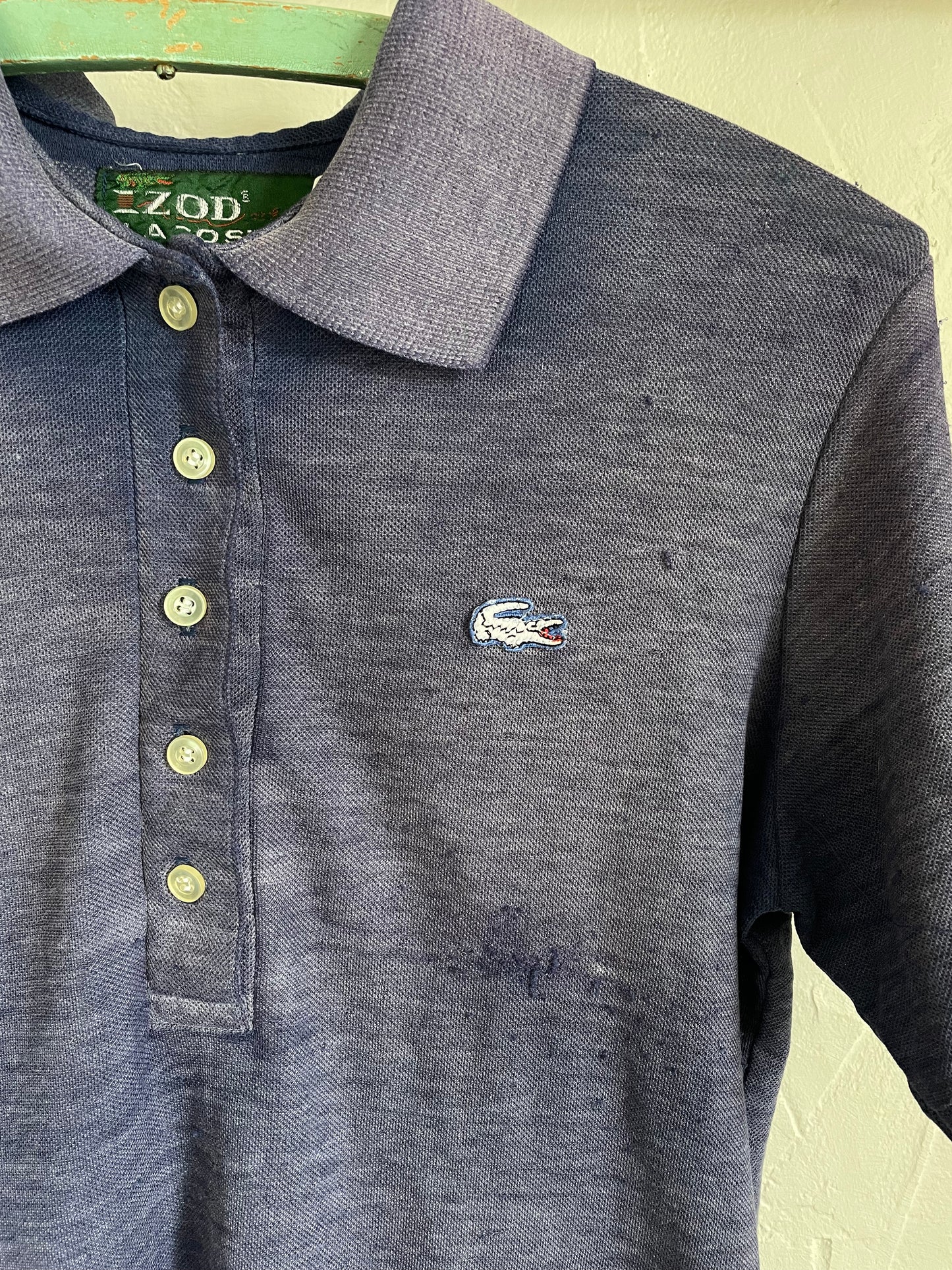 80s Faded Lacoste Polo Shirt