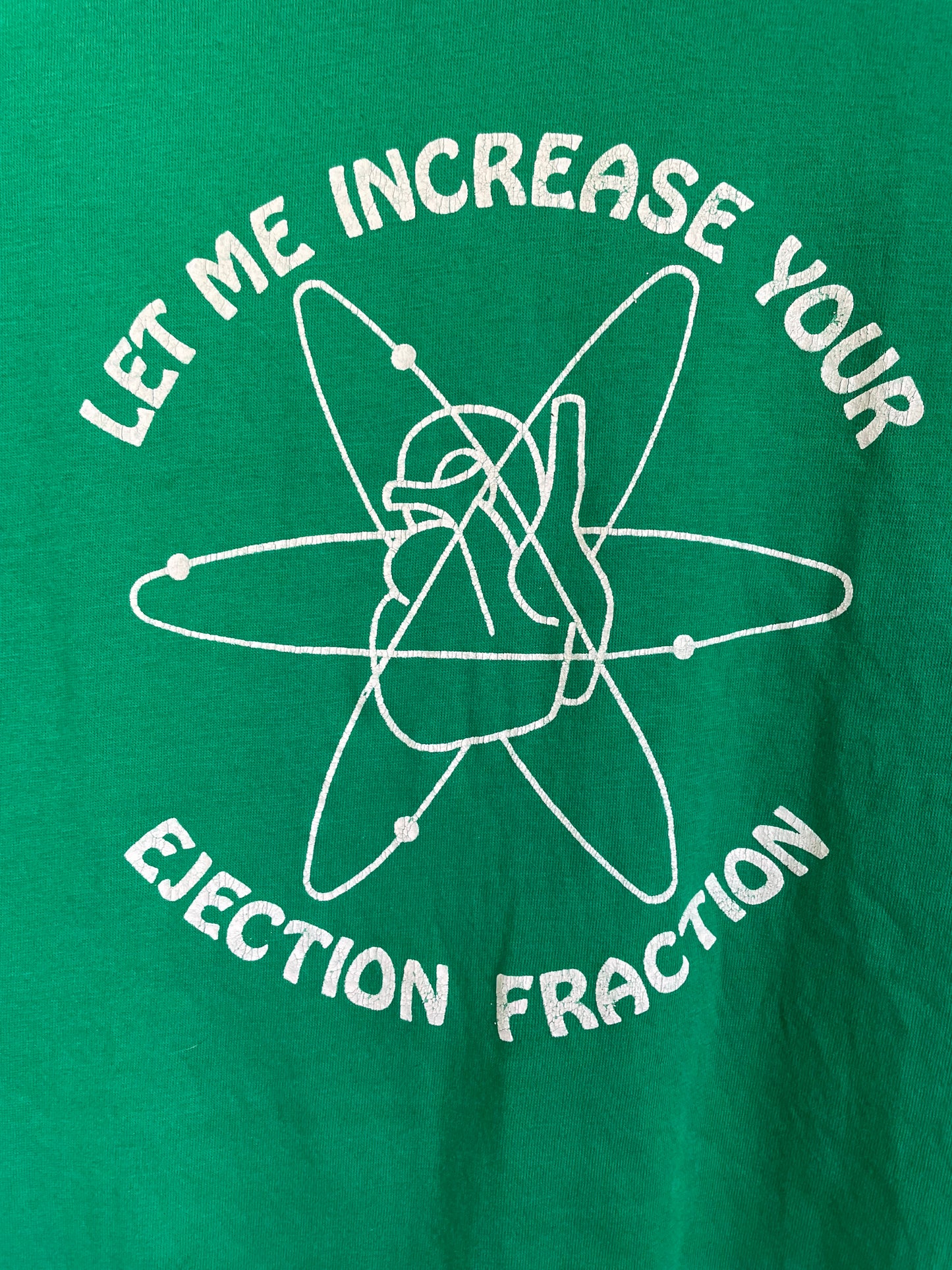 80s Let Me Increase Your Ejection Fraction Tee