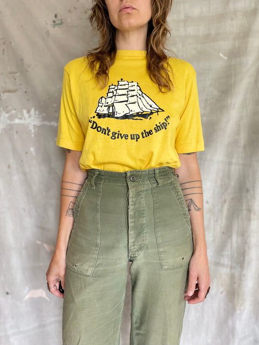 70s Cutty Sark “Don’t give up the ship” Tee