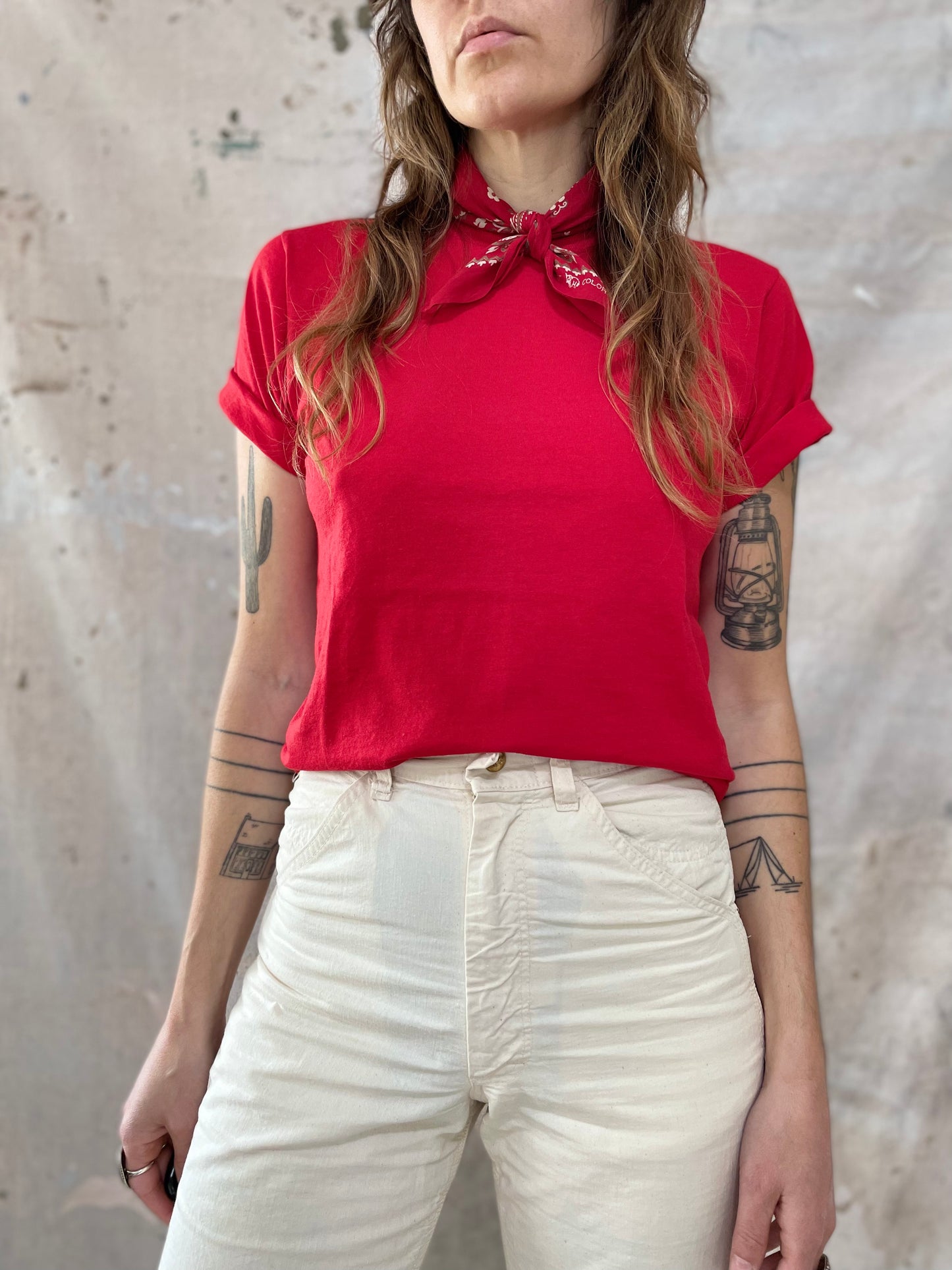 80s Blank Red Tee