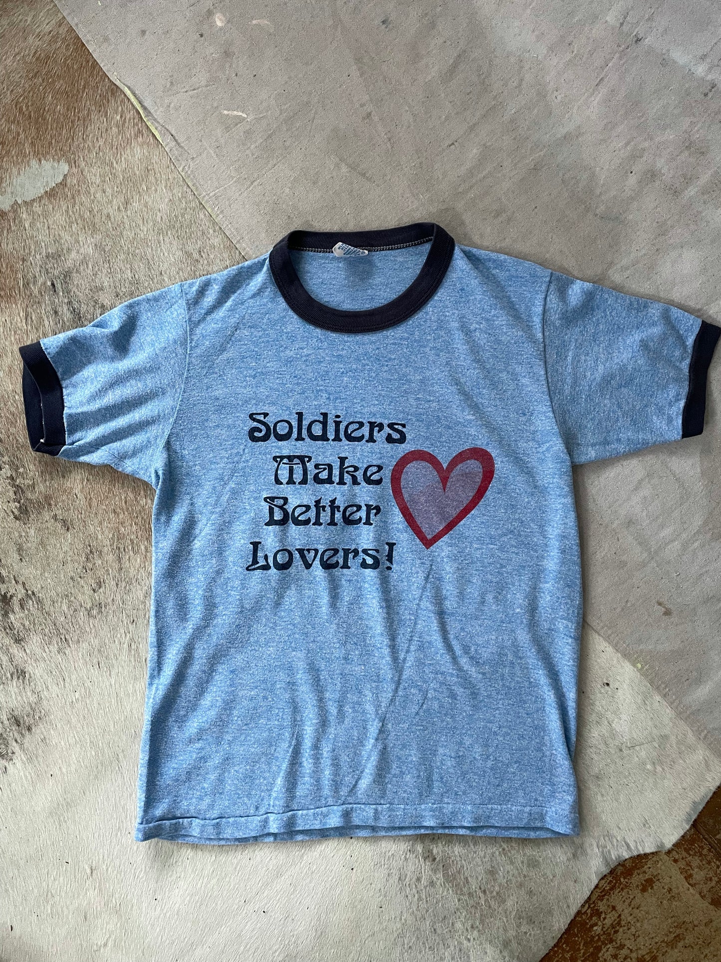 Soldiers Make Better Lovers Ringer Tee