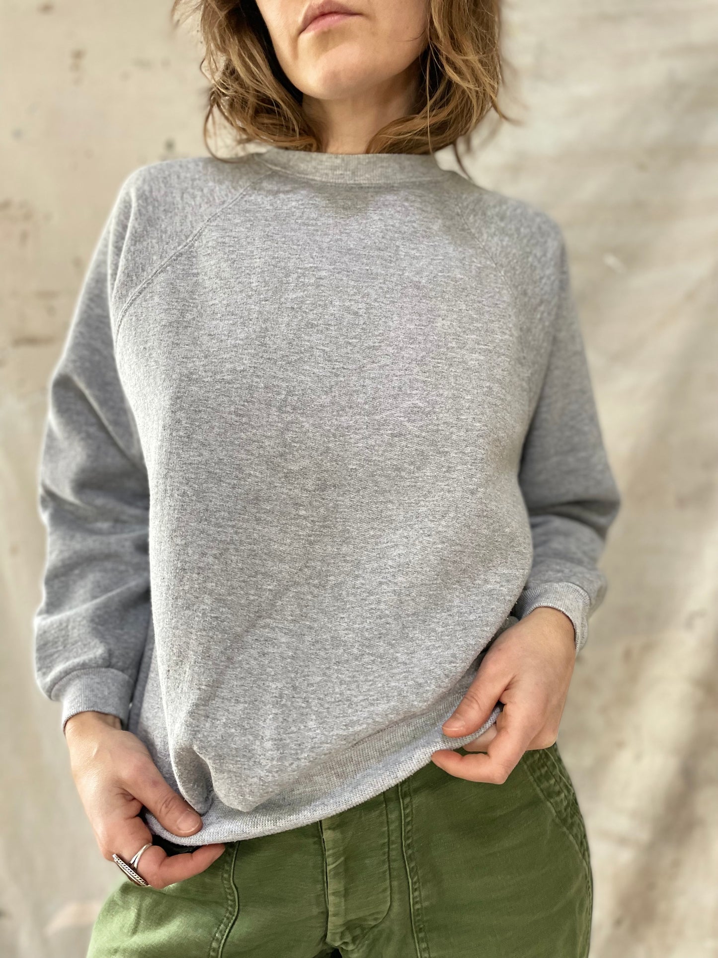 Grey Hanes Sweatshirt