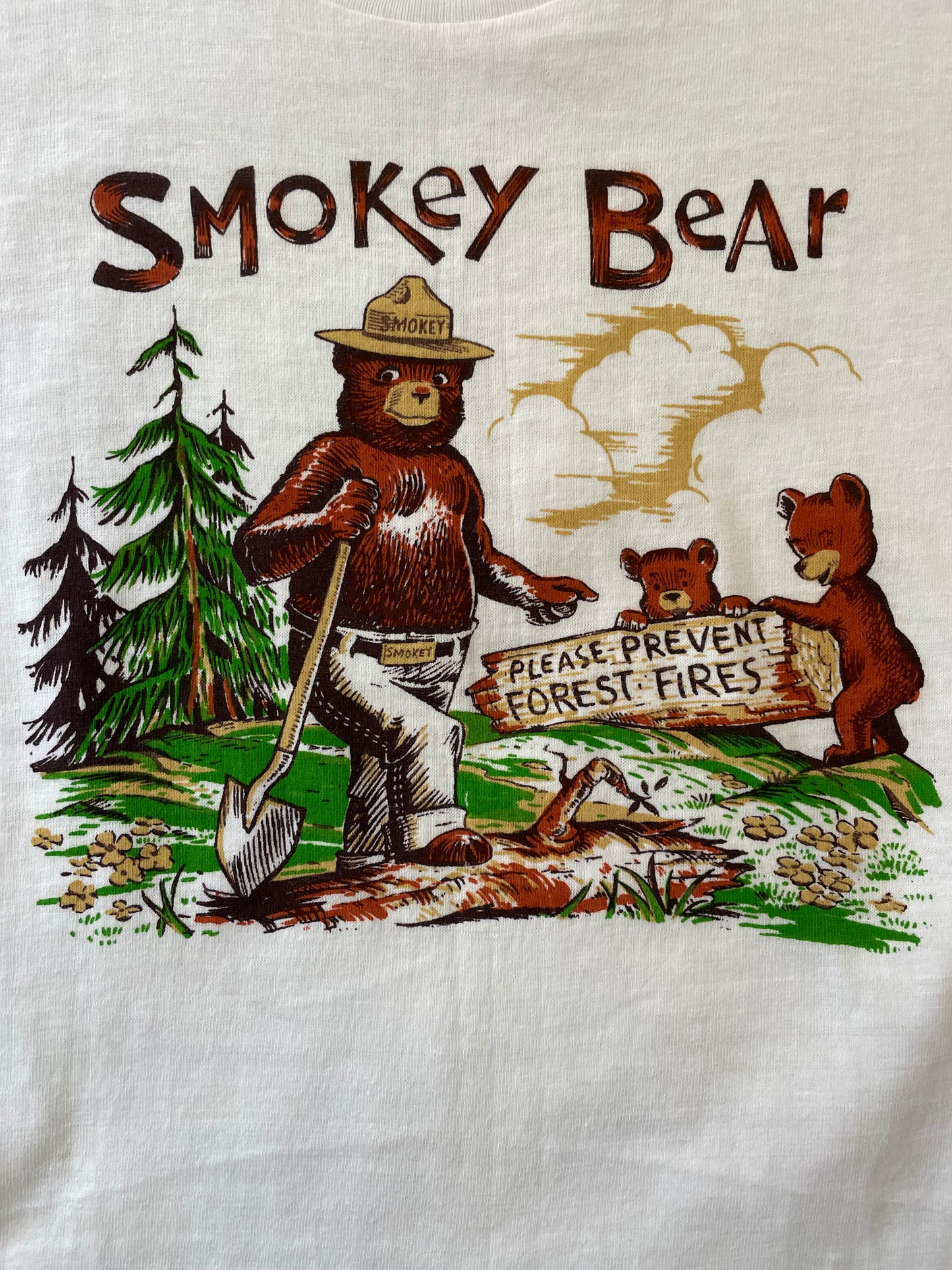50s Deadstock Smokey Bear Tee
