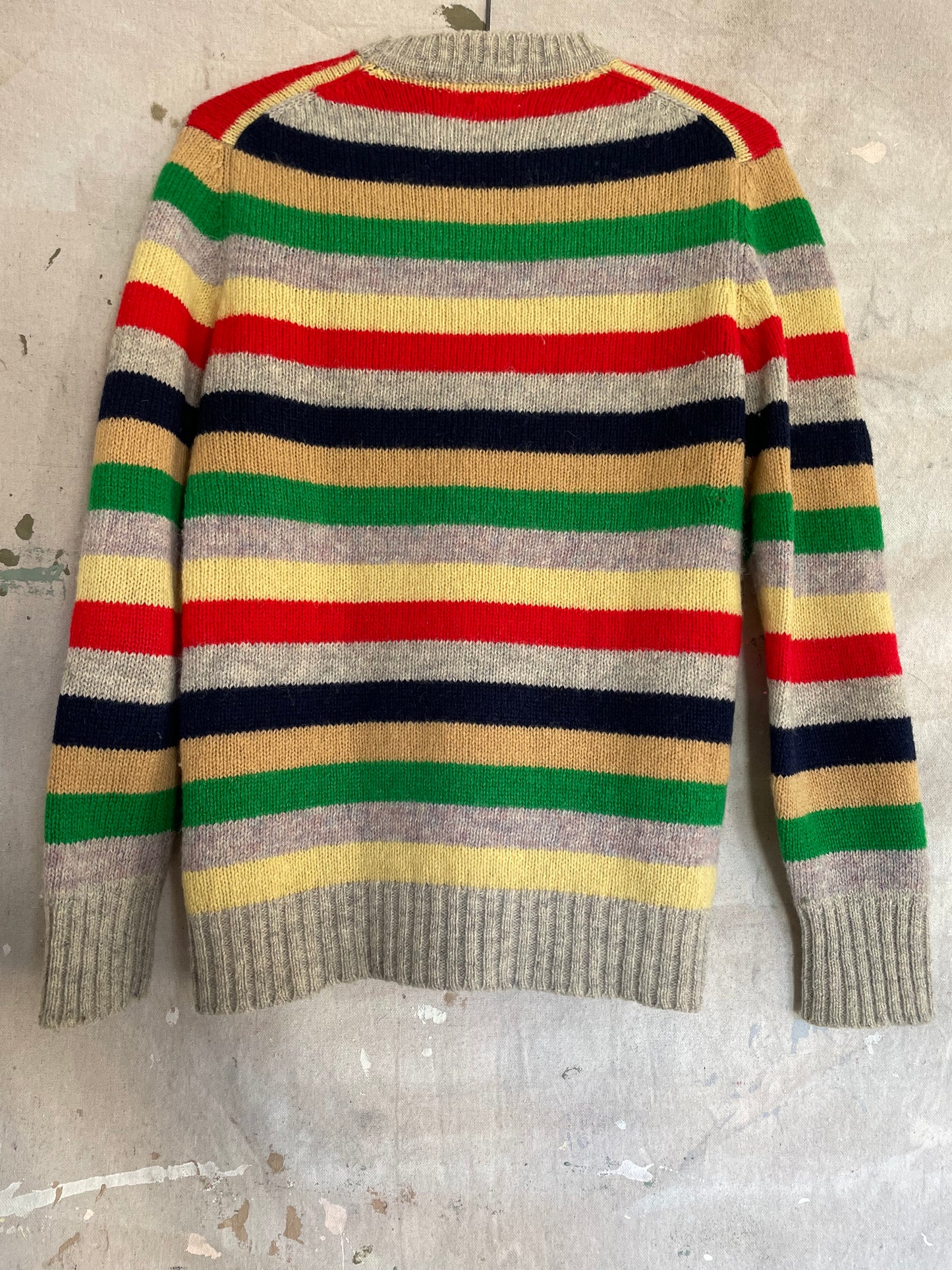 80s LaCoste Striped Sweater