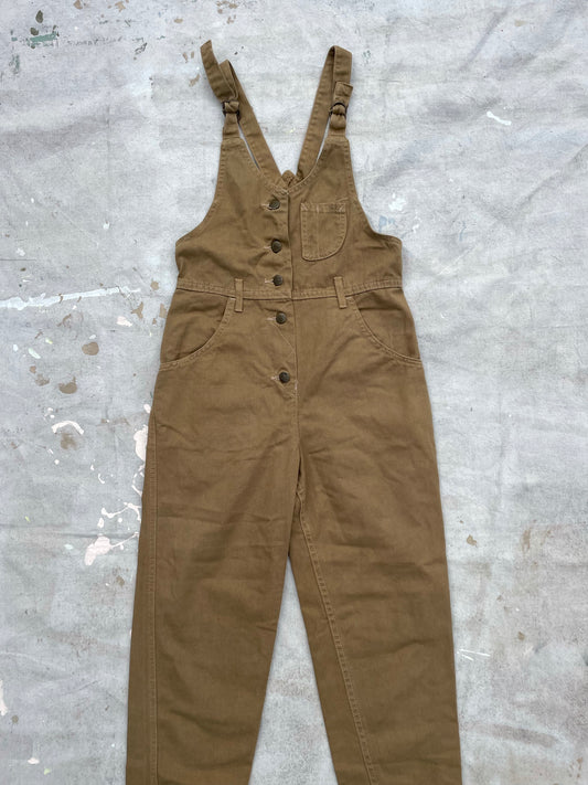 80s Lee Khaki Overalls