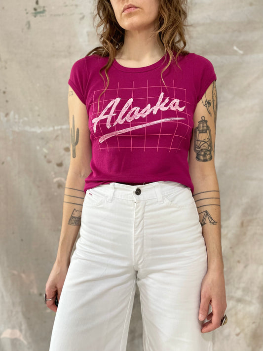 80s Alaska Grid Tee