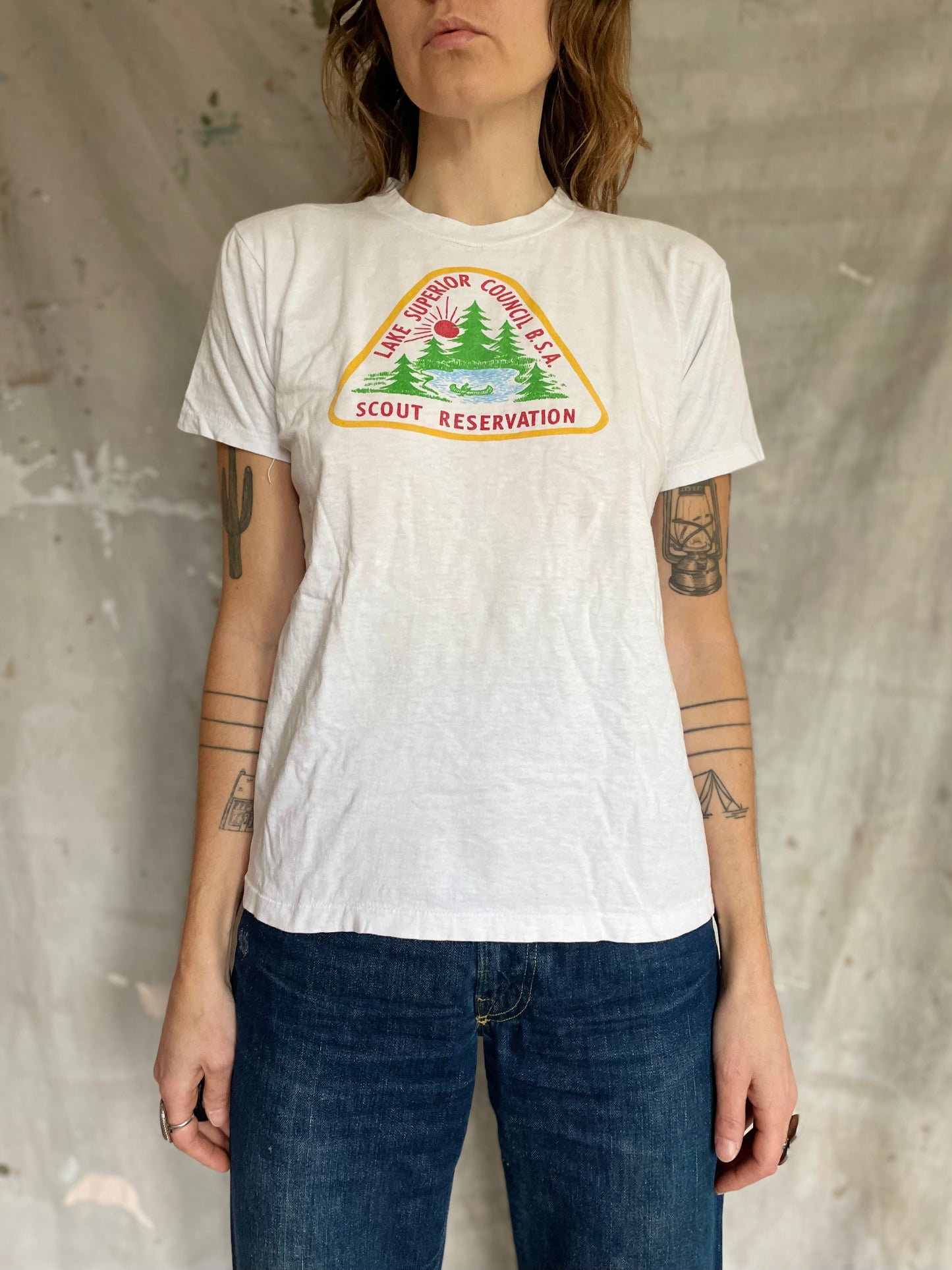 60s Lake Superior Council BSA Tee