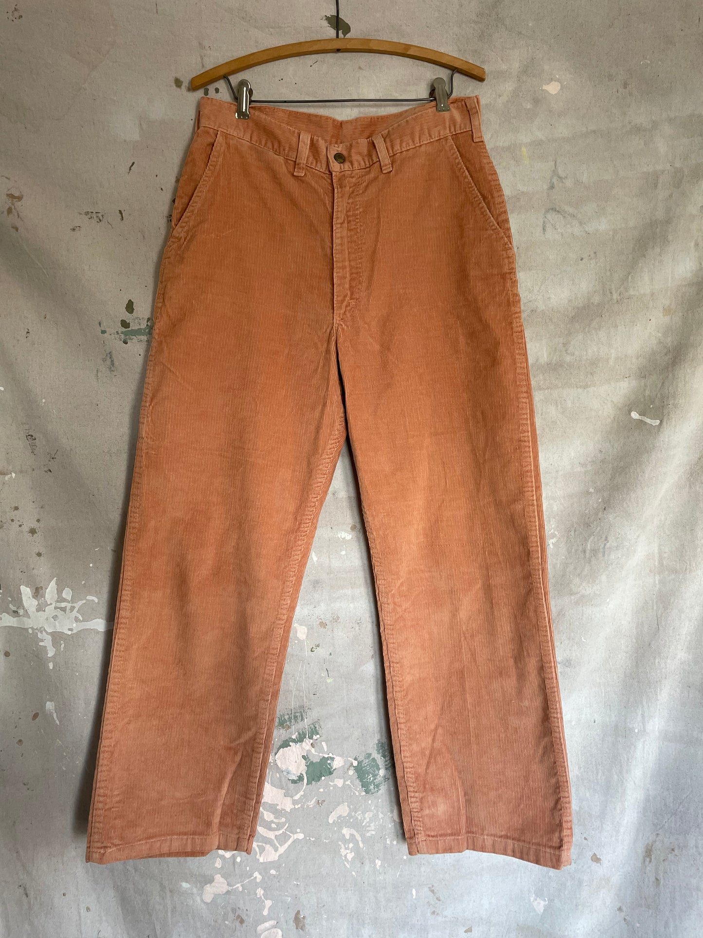 70s Peach OshKosh Corduroy Utility Pants