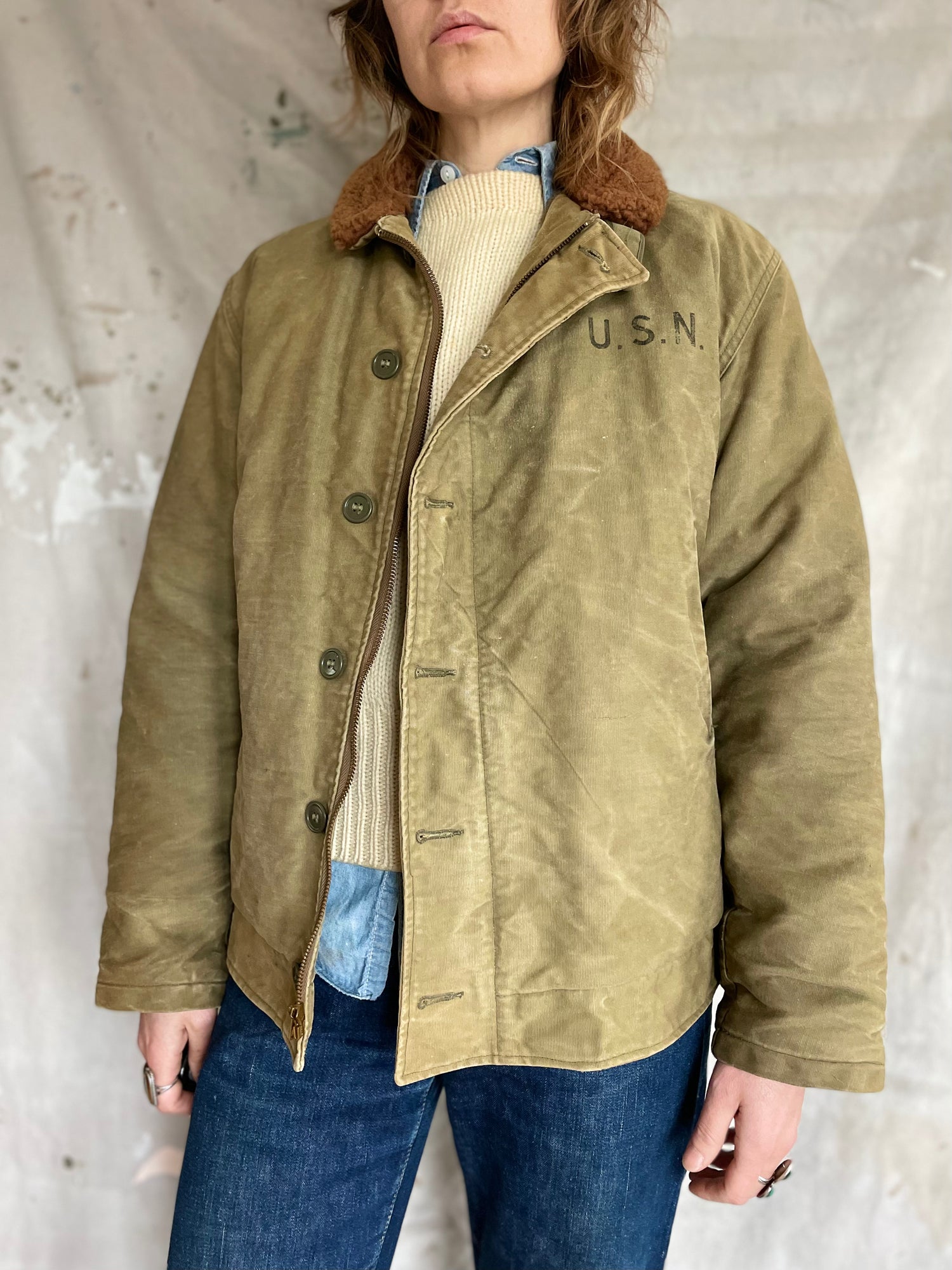 40s N1 Deck Jacket – Double Barrel Dry Goods 40s N1 Deck Jacket – Double Barrel Dry Goods