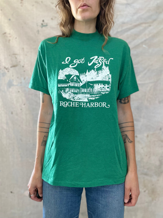 70s I Got Jazzed, Roche Harbor Tee