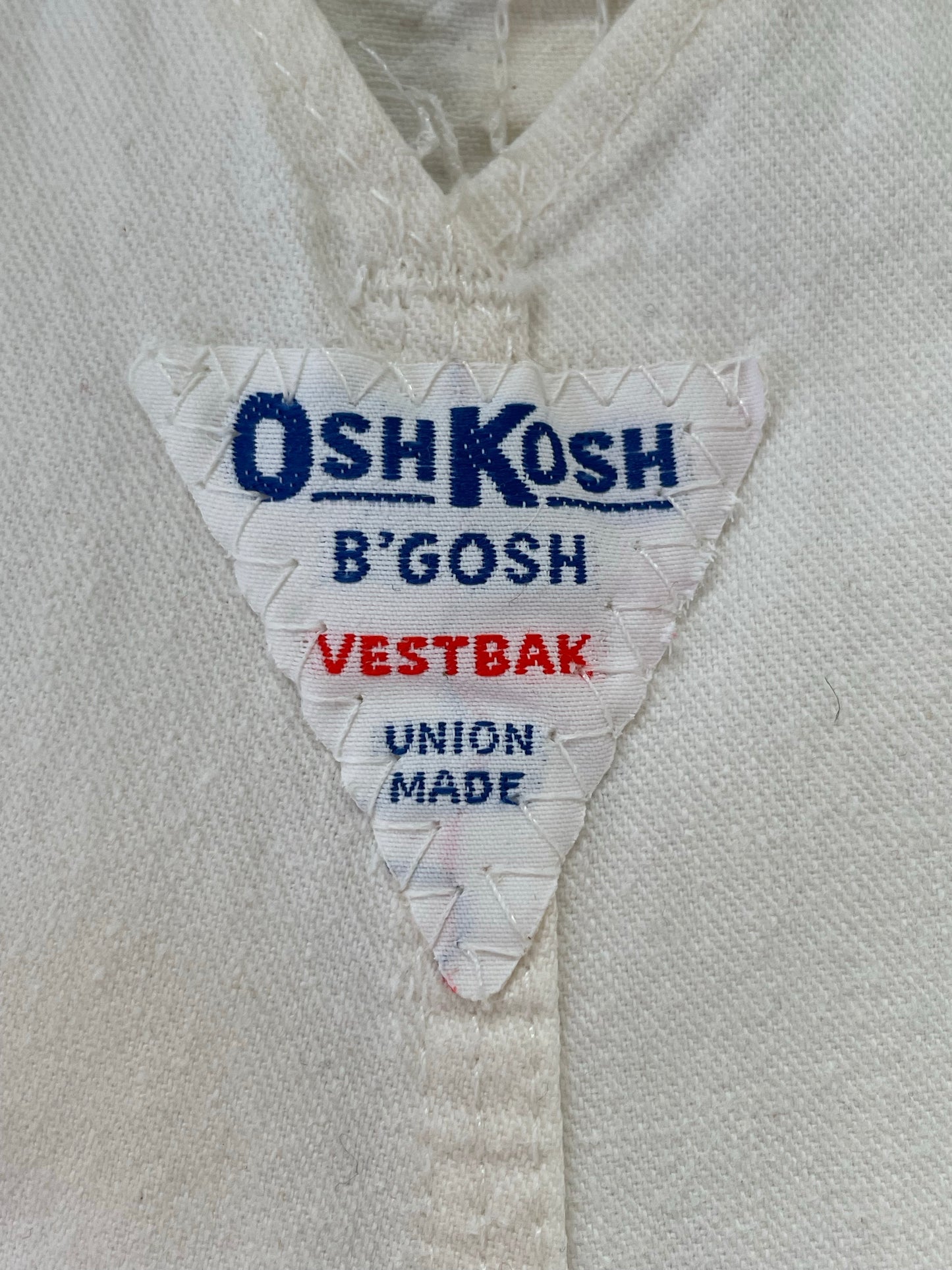 70s/80s OshKosh Ecru Overalls
