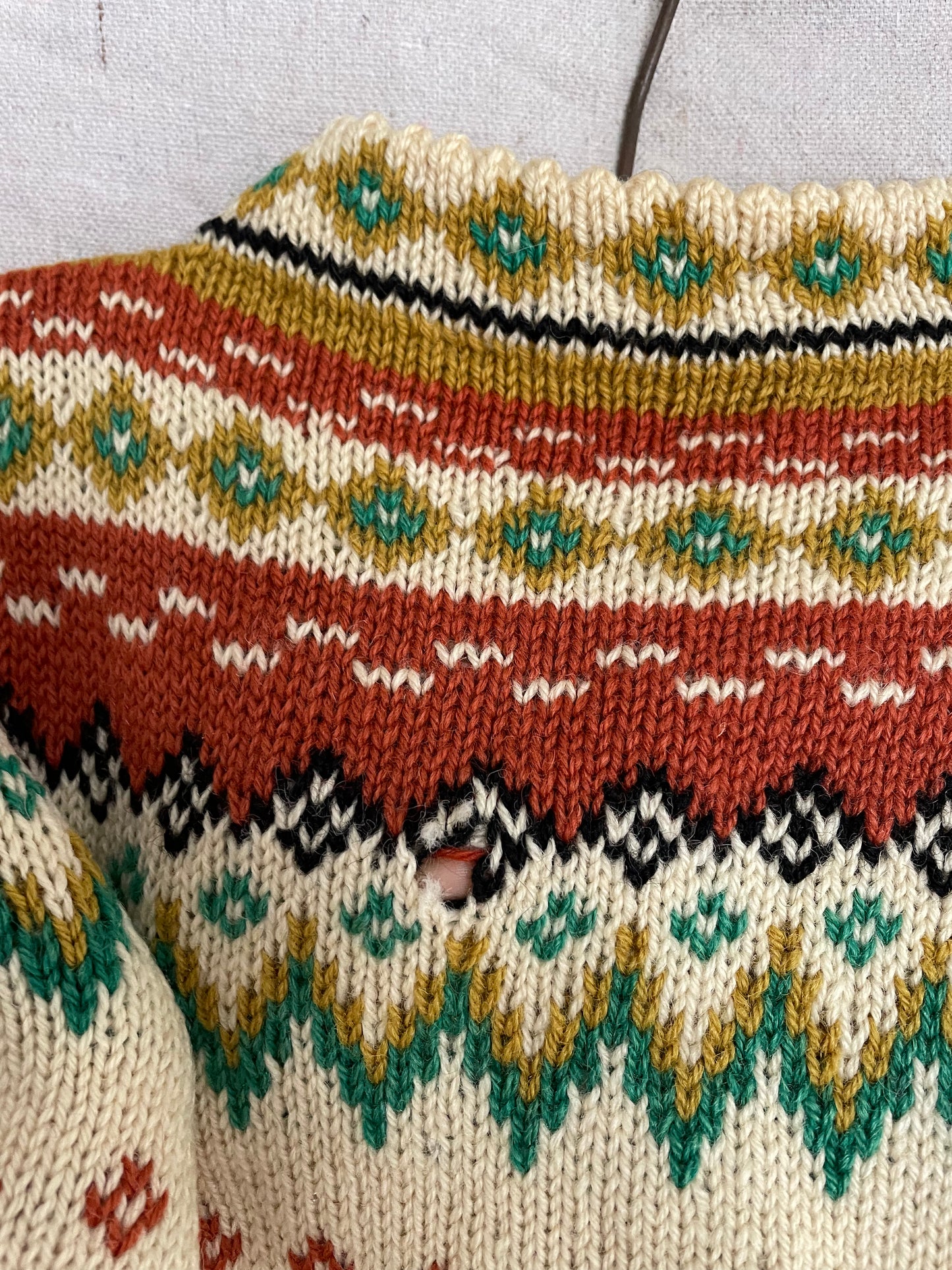 60s Norwegian Fair Isle Sweater