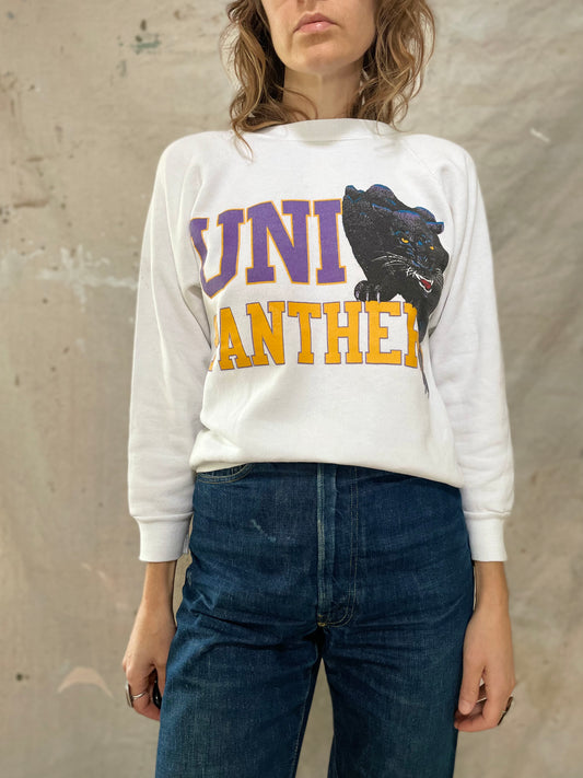 80s UNI Northern Iowa Panthers Sweatshirt
