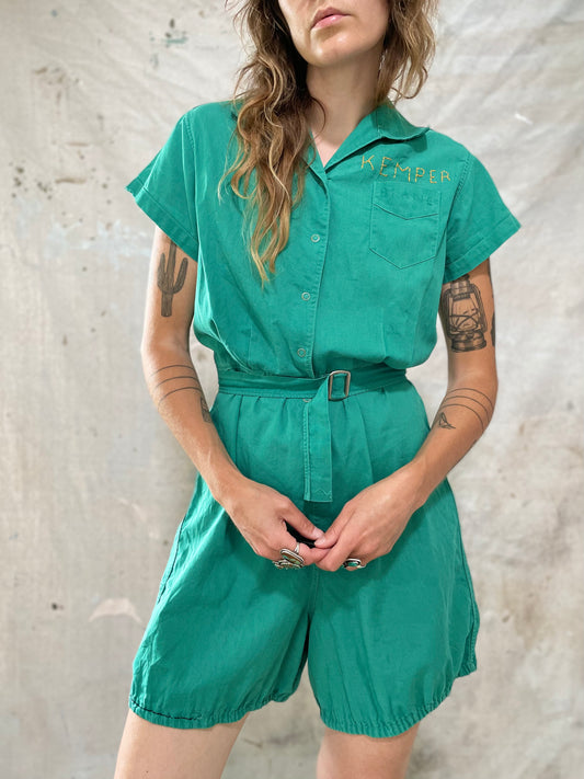 60s Moore Gym Suits Romper