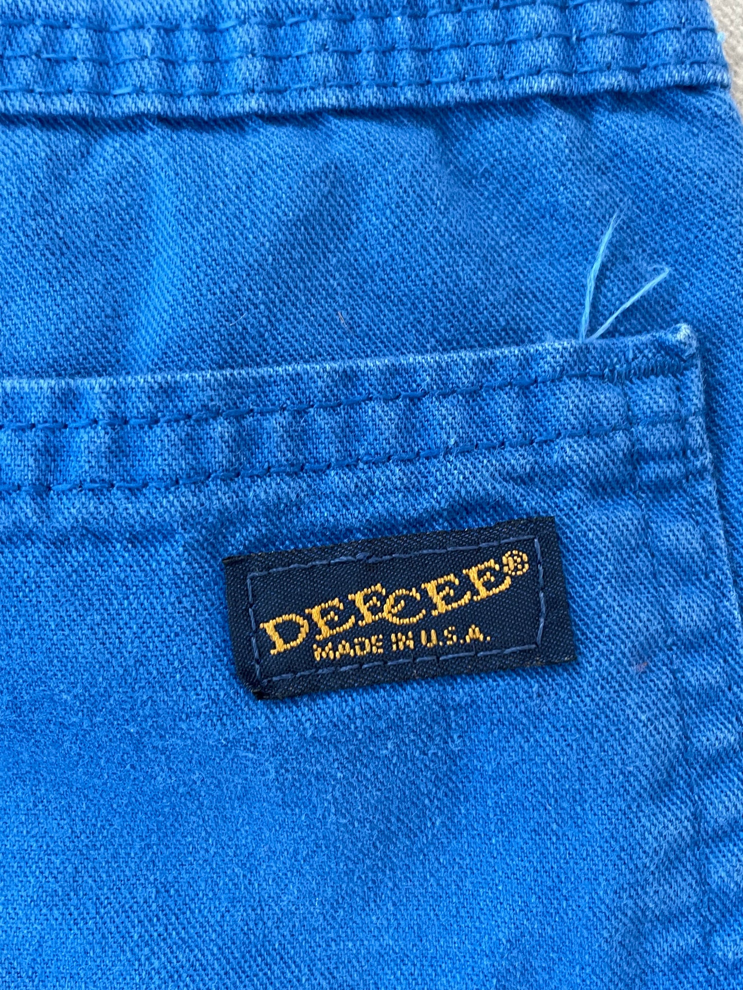 80s Cobalt Blue DeeCee Carpenter Pants