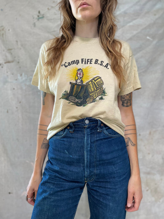 80s Boy Scouts Camp FiFe BSA Tee