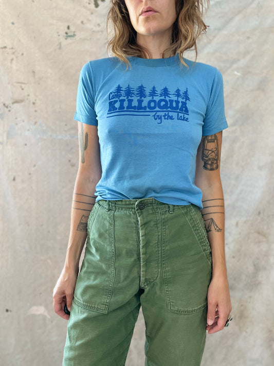 70s Camp Killoqua By The Lake Tee