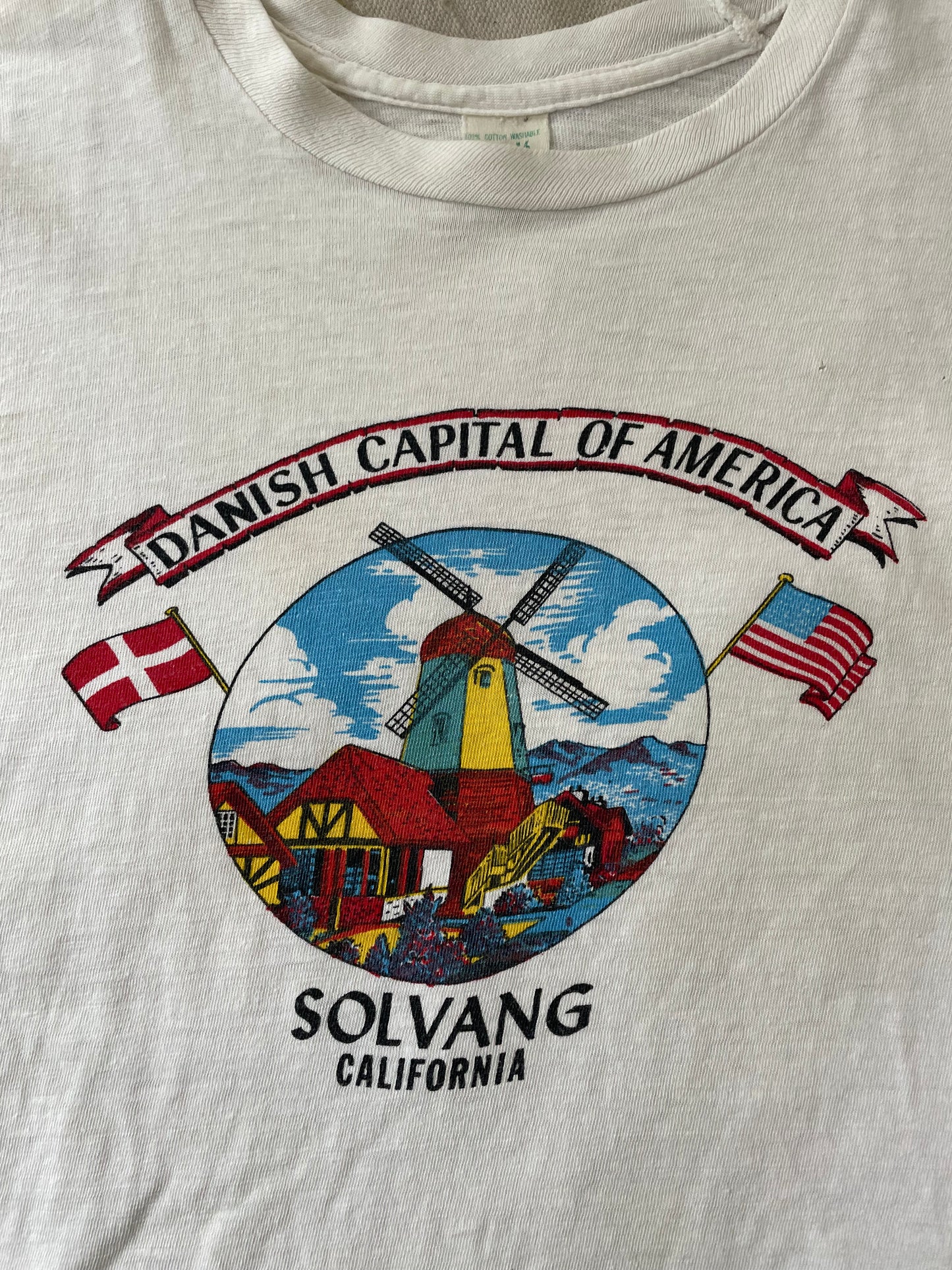60s/70s Solvang California, Danish Capitol Souvenir Tee