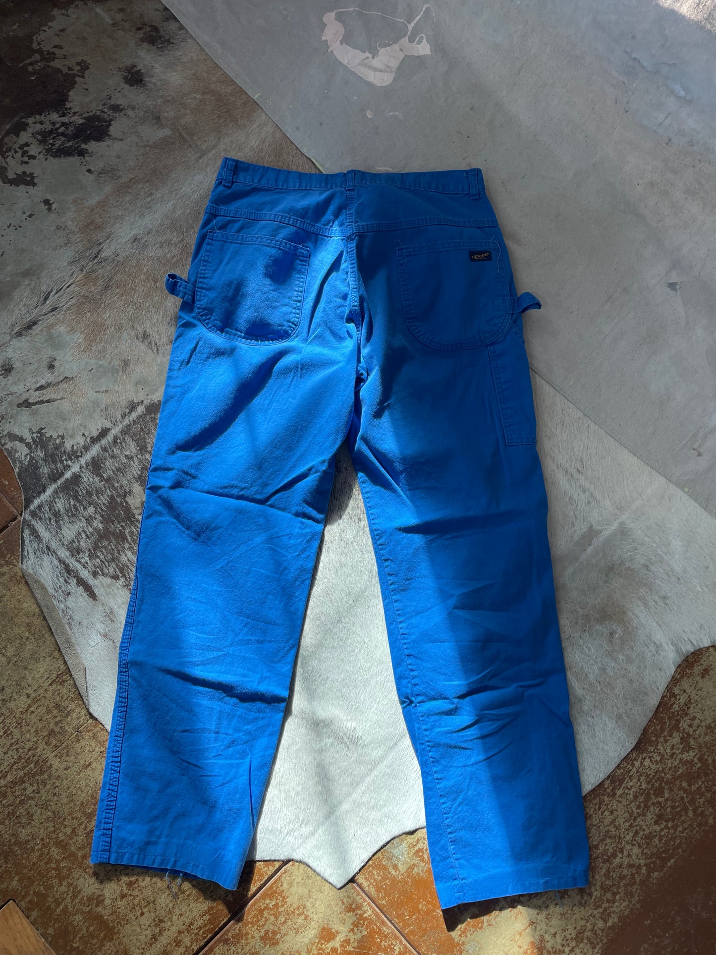 80s Cobalt Blue DeeCee Carpenter Pants