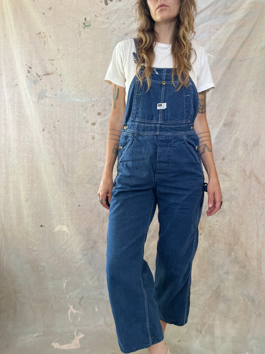 70s/80s Sears Roebuck Dark Wash Overalls