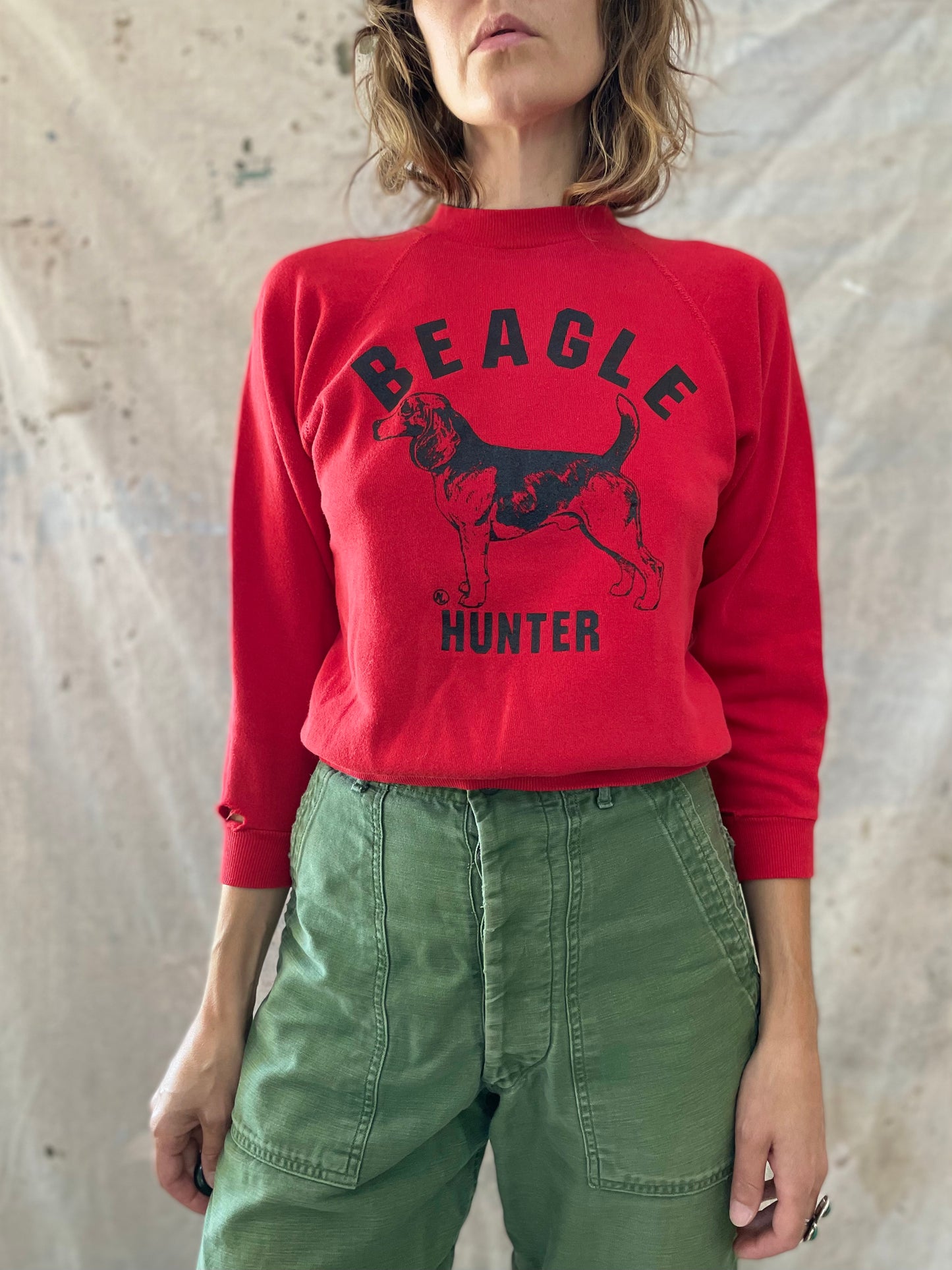 80s Beagle Hunter Sweatshirt