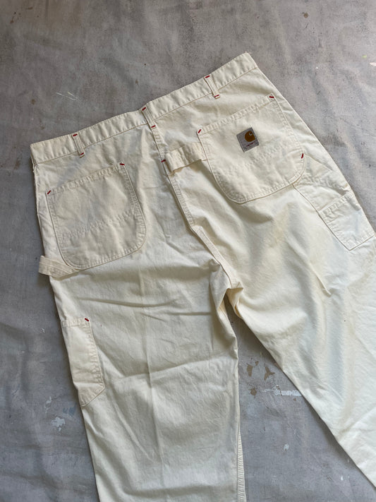 80s Carhartt Ecru Carpenter Utility pants