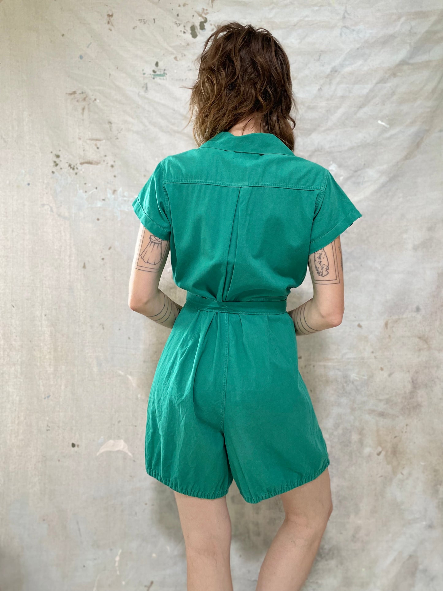 60s Moore Gym Suits Romper