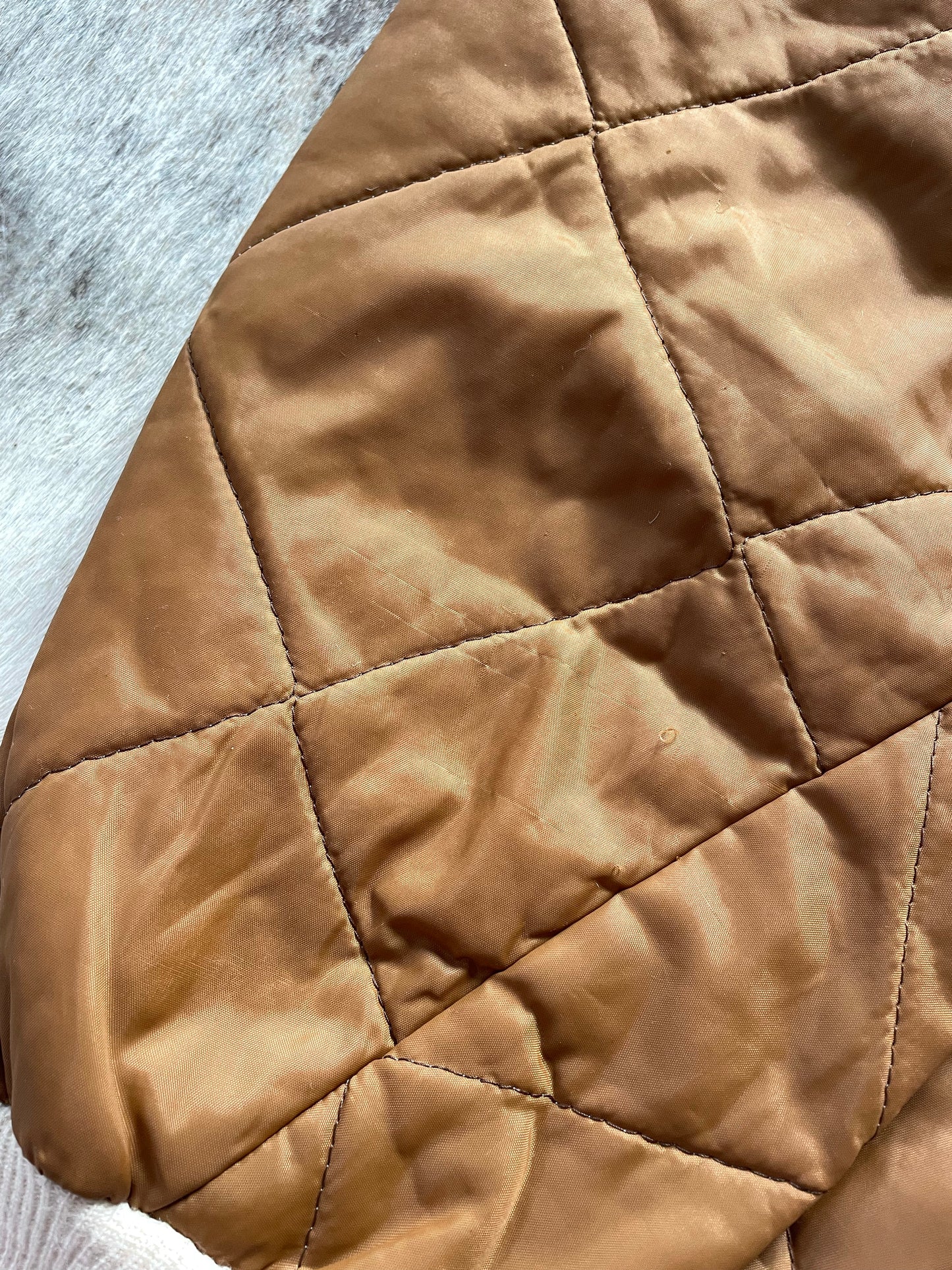 Tan Quilted Pants