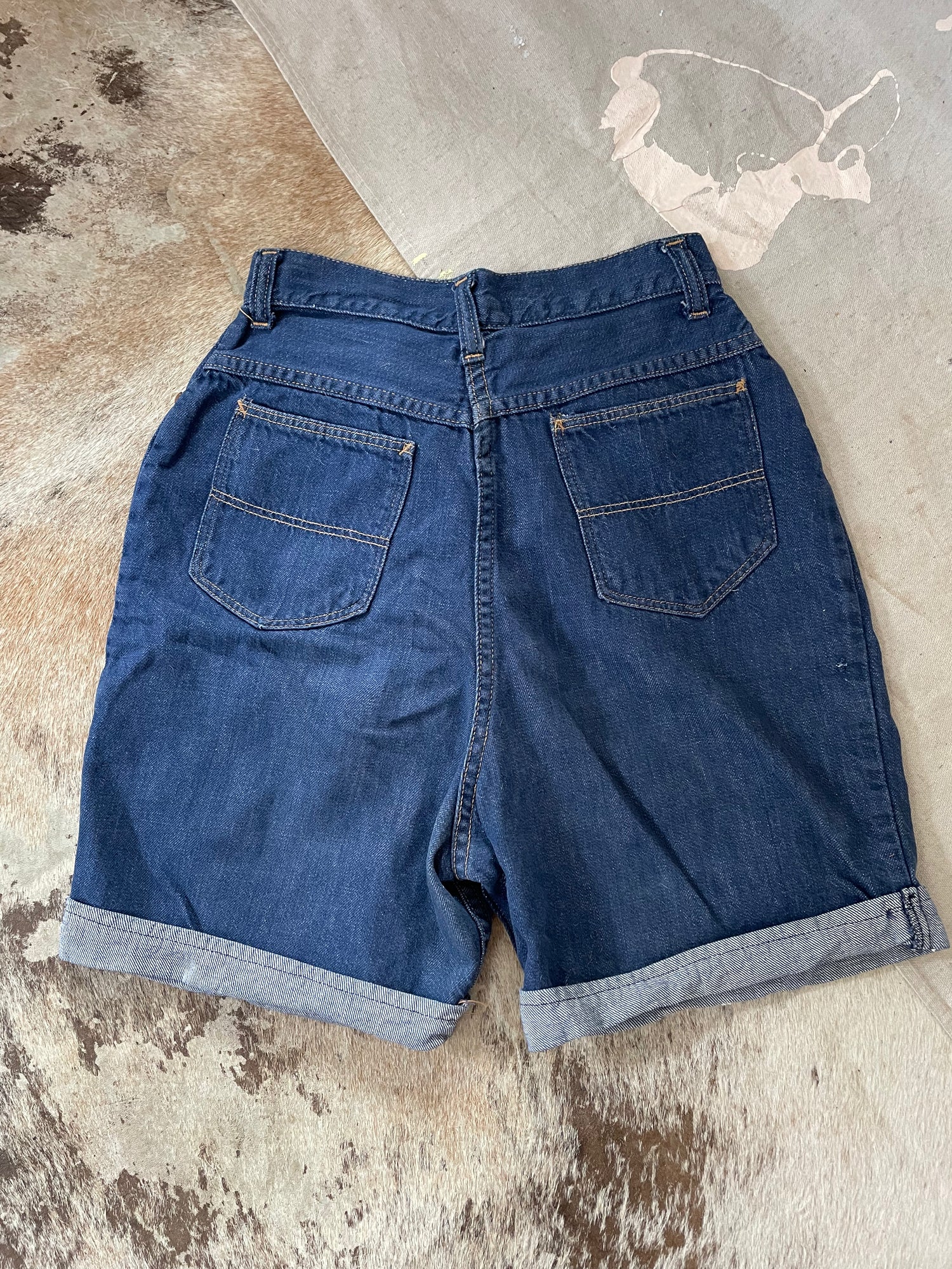 60s sales denim shorts