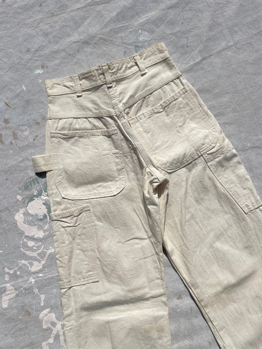 70s Ecru Cherokee Carpenter/Painter Pants