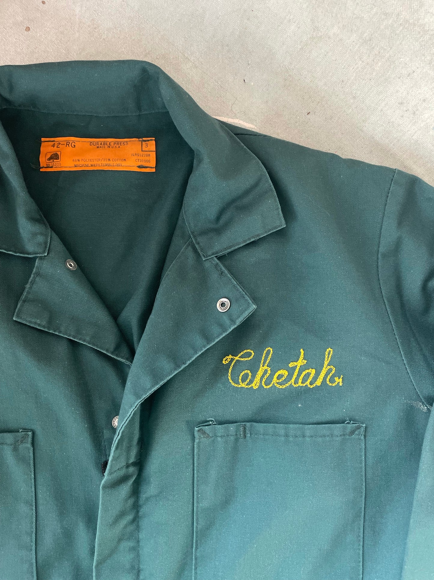 80s “Chetah” Embroidered Coveralls