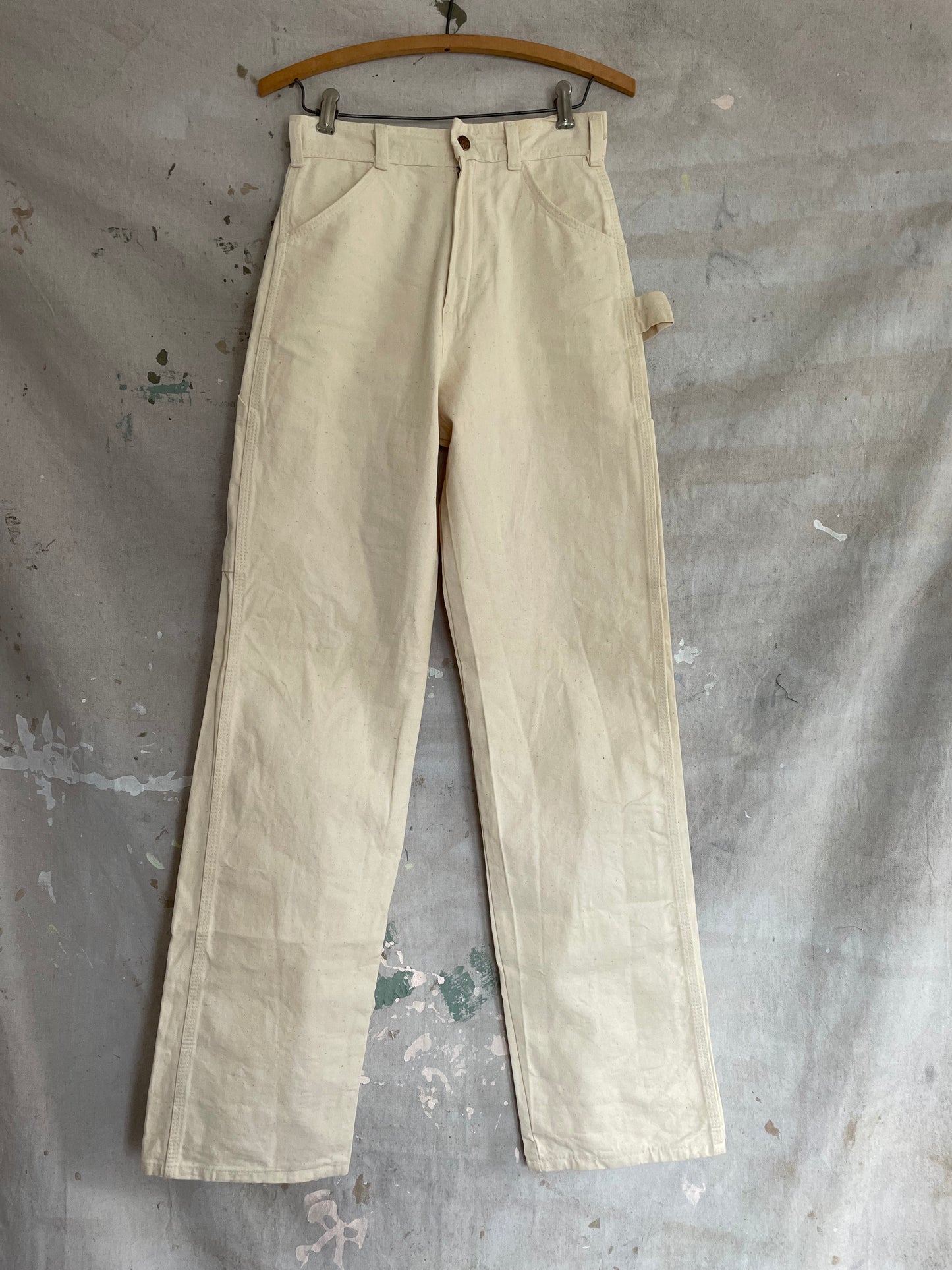 70s Cherokee Ecru Carpenter Pants