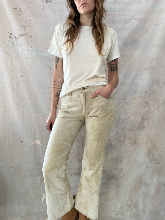 70s Lee Corduroy Bell Bottom Pants