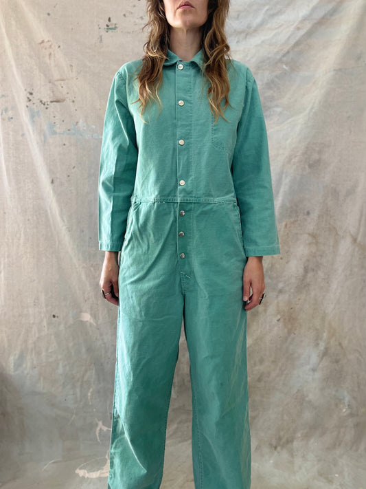 80s Teal Coveralls