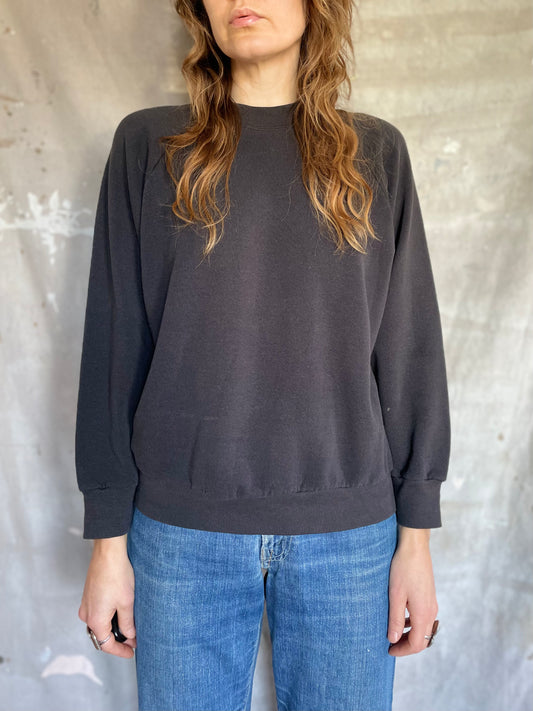 90s Blank Black Sweatshirt