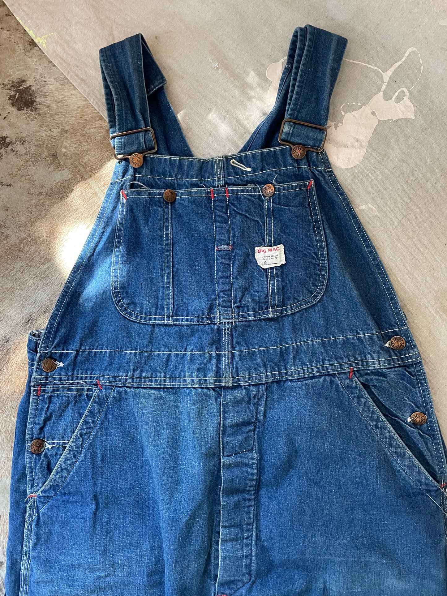 60s Big Mac Low Back Overalls