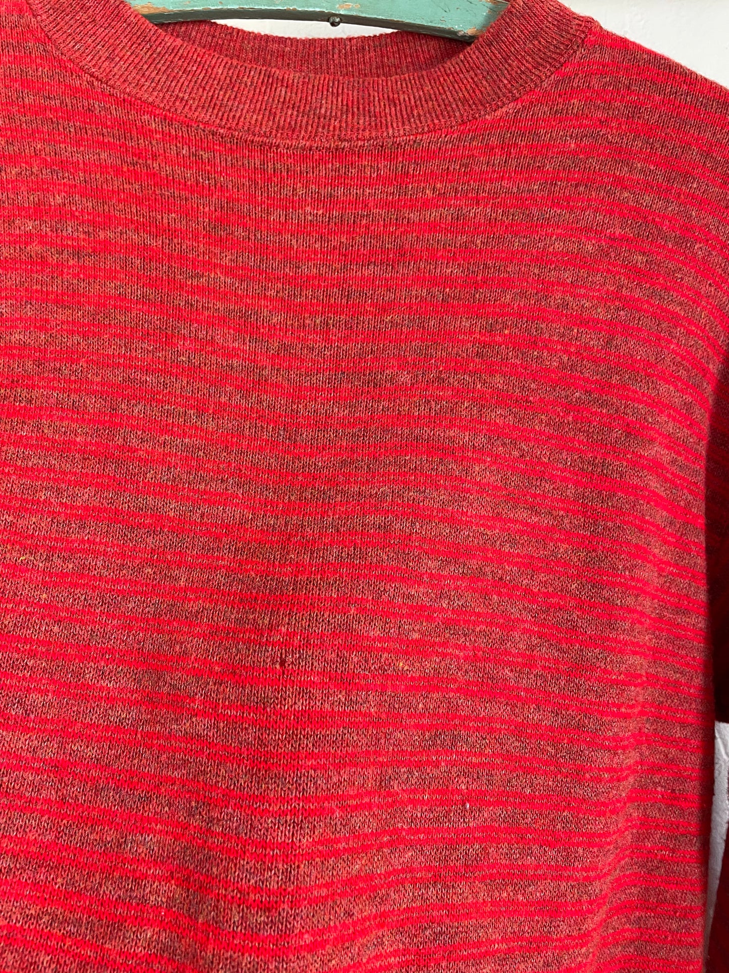60s/70s Striped Red Sweatshirt