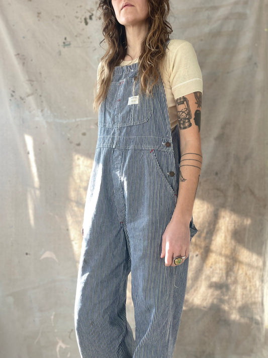 70s/80s Big Mac Hickory Stripe Overalls